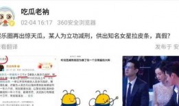 最新娱乐吃瓜爆料,明星恋情、撕逼大战大揭秘！
